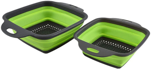 Amlrt Folding Silicone Strainers