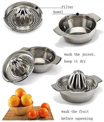 Stainless Steel Lemon Squeezer